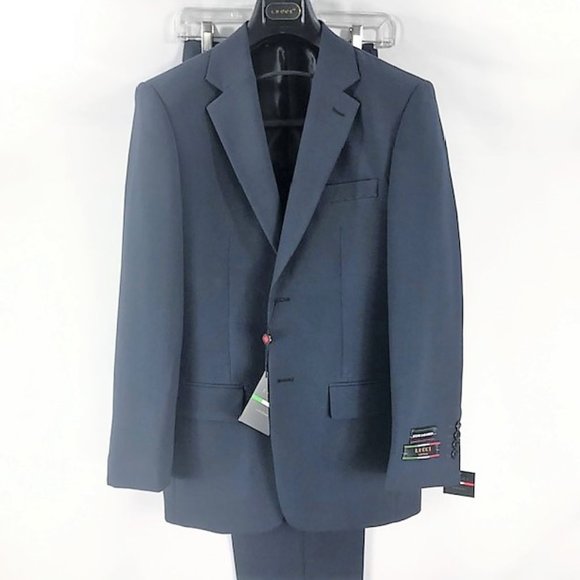 Lucci Classic Grey 2-Button Budget Tuxedo - Pleated Slacks main image 1